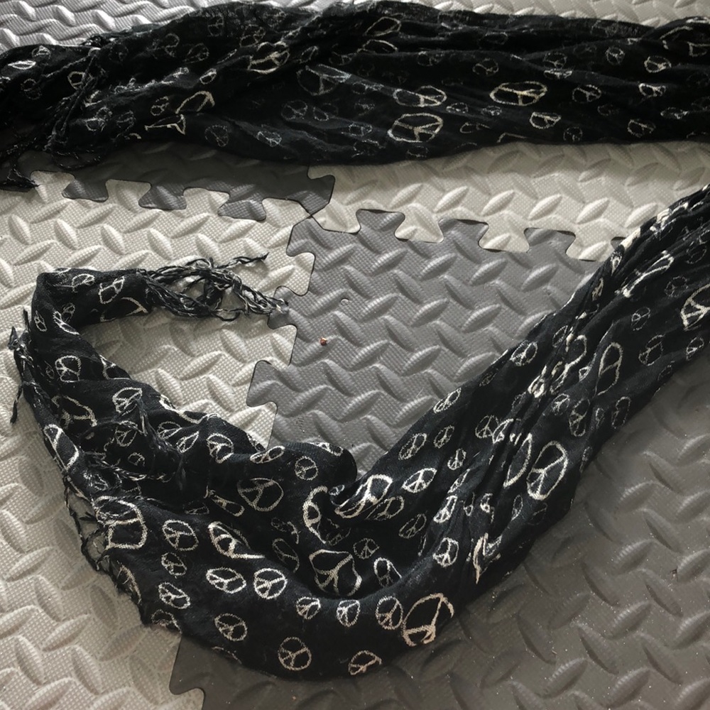 Peace scarf